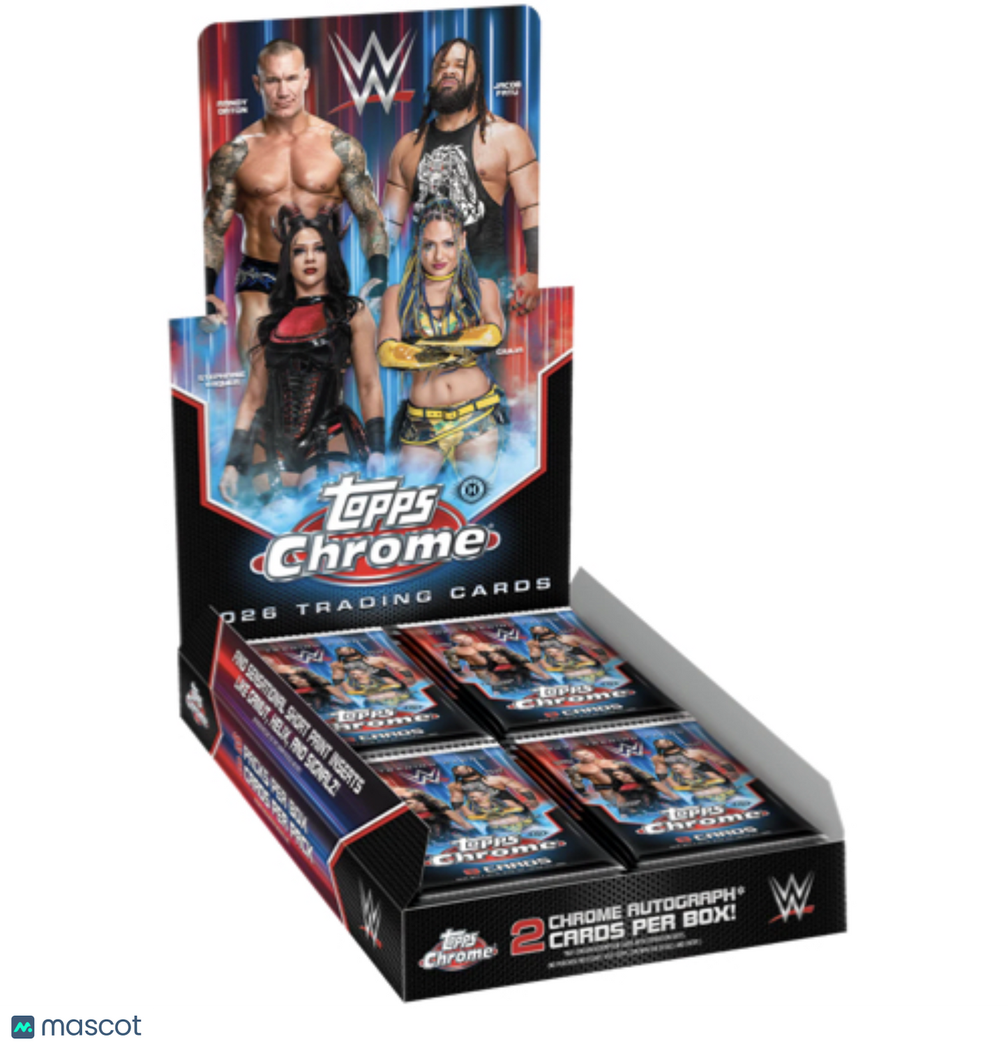 2026 Topps Chrome WWE Hobby Box