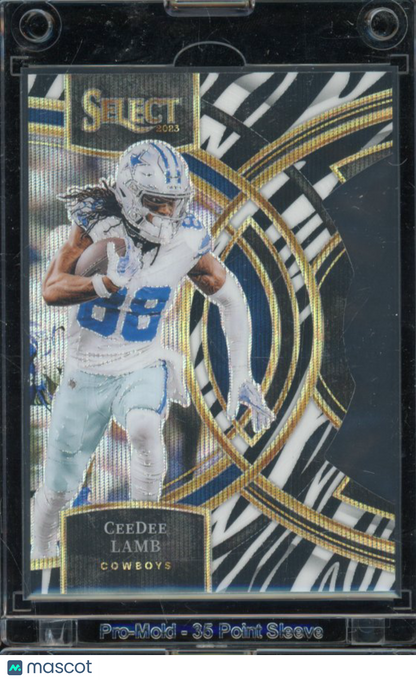 2023 Select Ceedee Lamb Zebra Die Cut SP