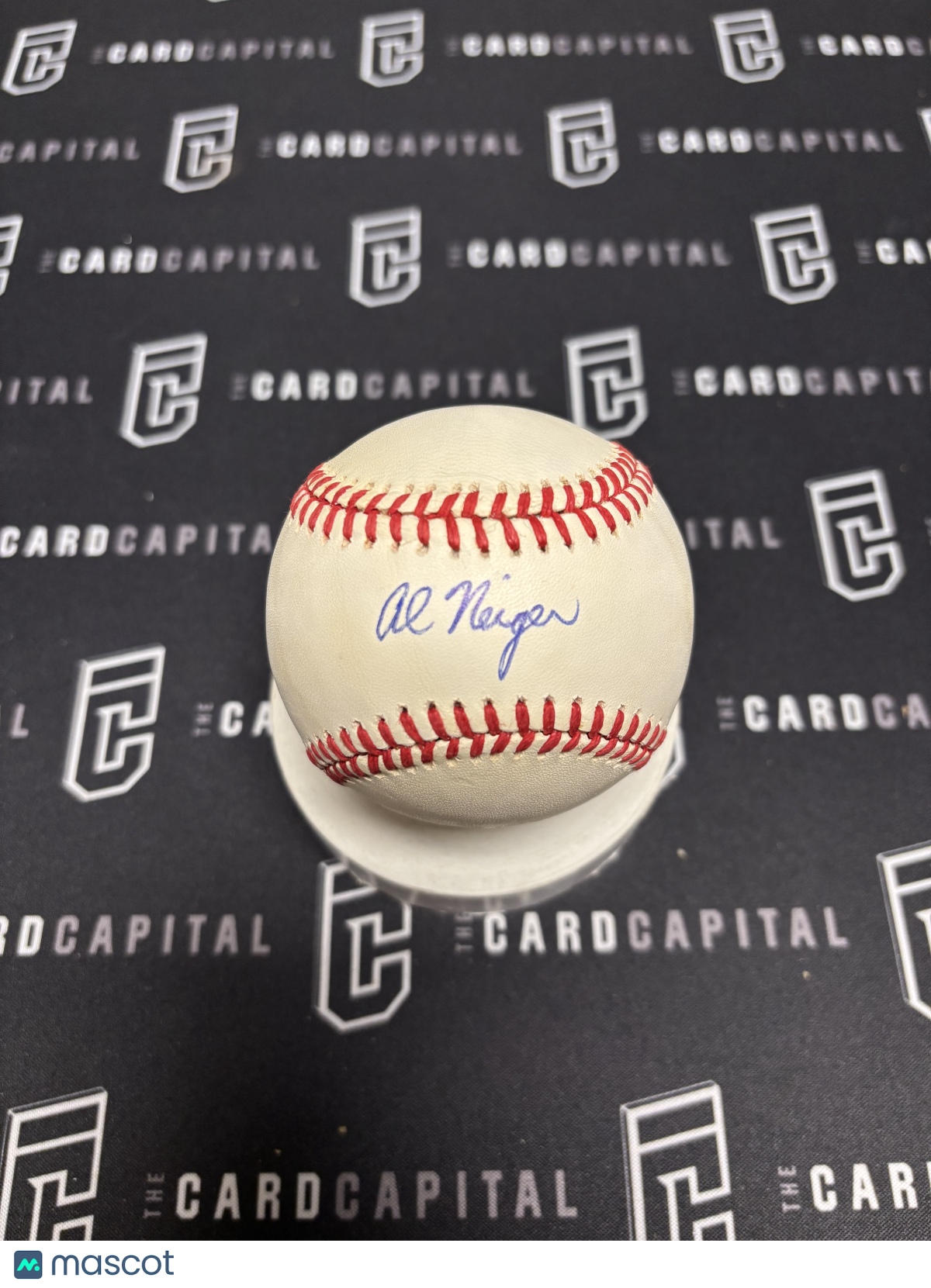 Al Neiger Signed Official Major League Baseball JSA