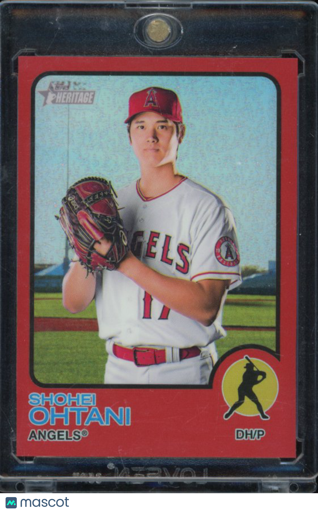 2022 Topps Heritage Shohei Ohtani Red /573