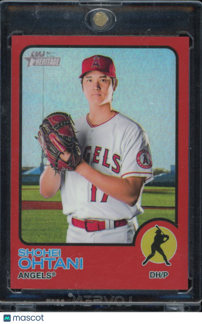 2022 Topps Heritage Shohei Ohtani Red /573