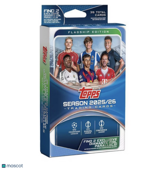 2025-26 Topps UEFA Club Competitions HANGER Box