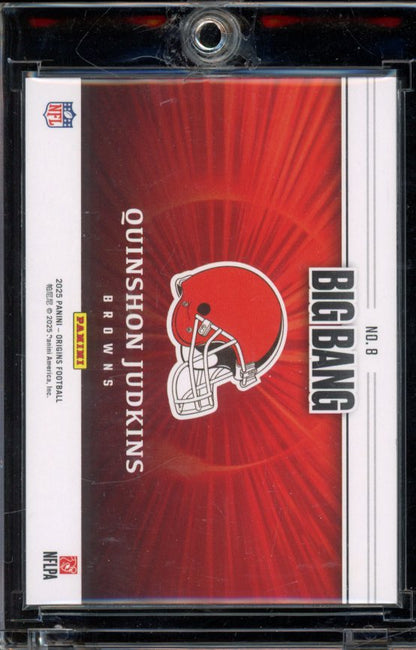 2025 Origins Quinshon Judkins Big Bang Rookie Case Hit