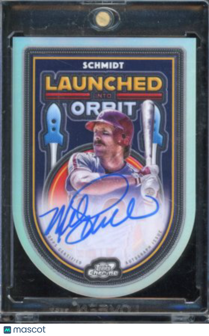 2025 Topps Chrome Cosmic Mike Schmidt Die Cut Auto