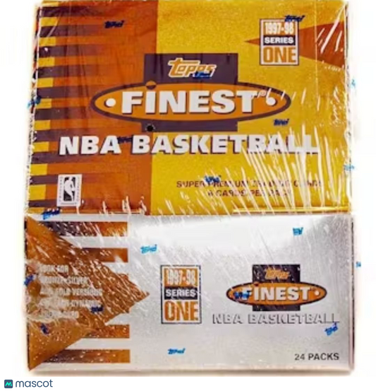 1997/98 Topps Finest Series 1 Basketball Hobby Box