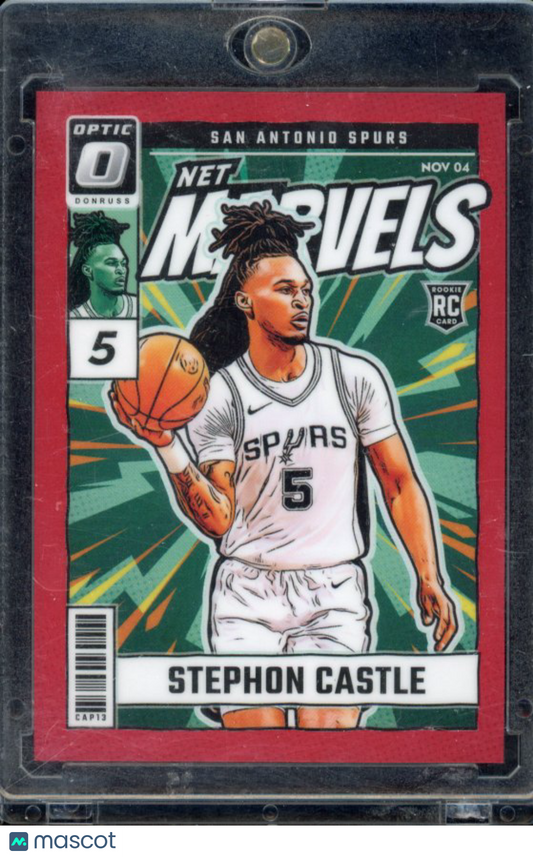 2024-25 Optic Stephon Castle Net Marvels Rookie /99