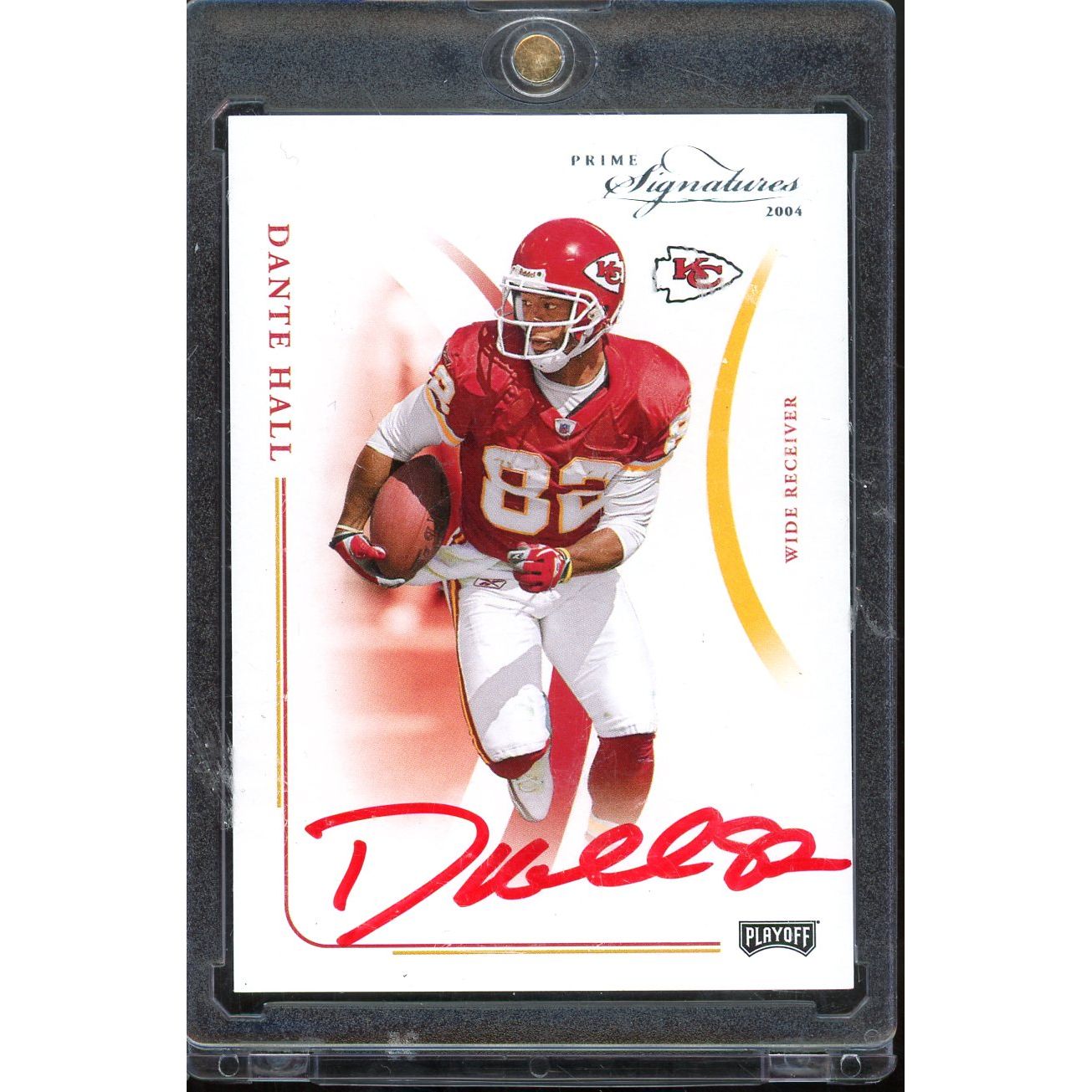 2004 Playoff Perfect Signatures Dante Hall #48 /999 IP Auto