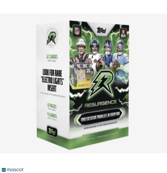 2025 Topps Resurgence Football Blaster Box