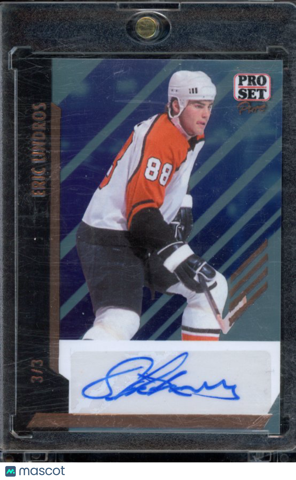 2024 Leaf Pro Set Eric Lindros Auto 3/3