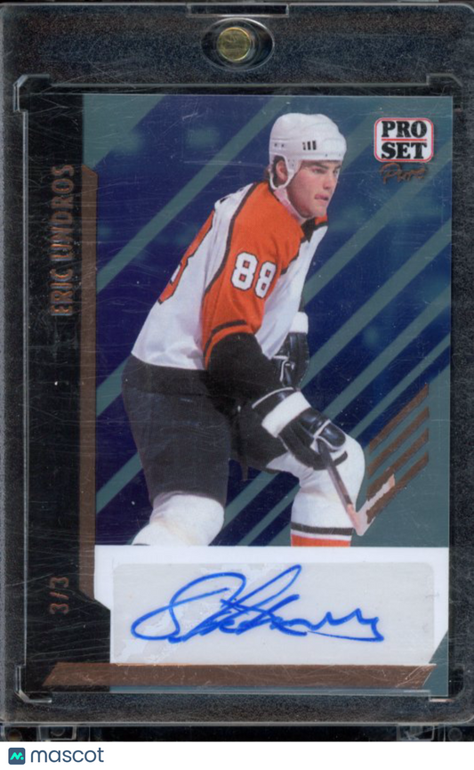 2024 Leaf Pro Set Eric Lindros Auto 3/3