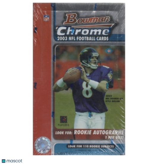 2003 Bowman Chrome Football Hobby Box