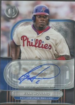 2024 Topps Tribute Ryan Howard Auto /199