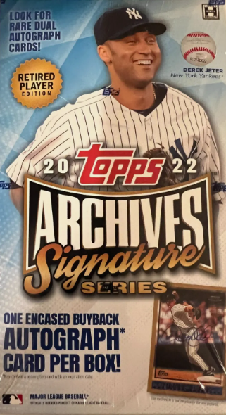 2022 Archives Signature Series Retired Player Edition Hobby Box