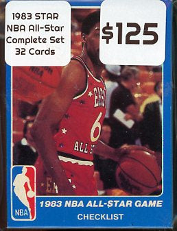 1983 Star NBA All-Star Complete Set
