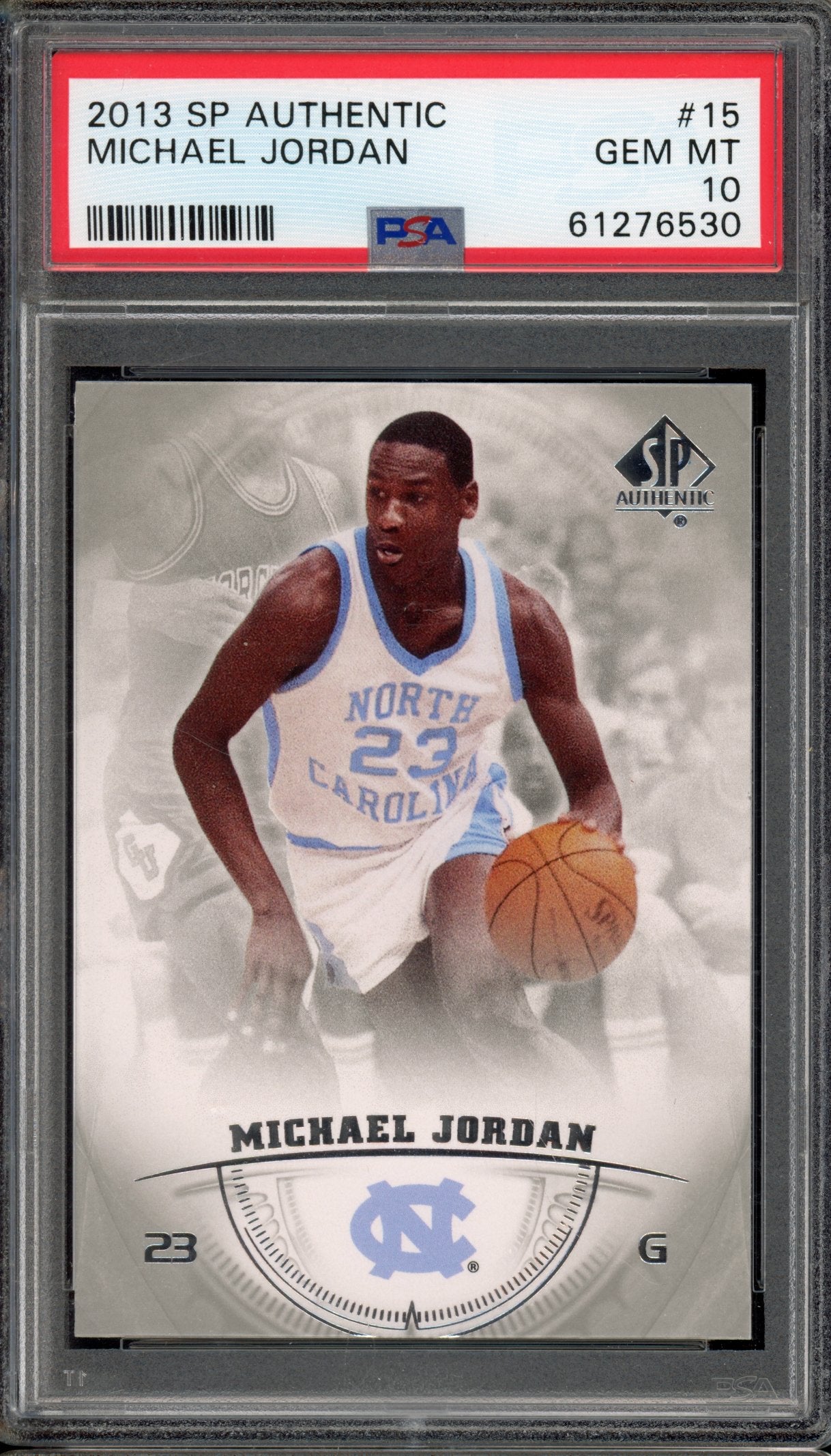 2013 Sp Authentix Michael Jordan PSA 10