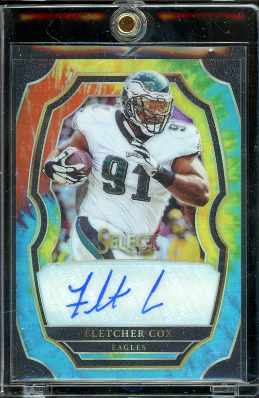 2017 Select Fletcher Cox Tie Dye Auto /10