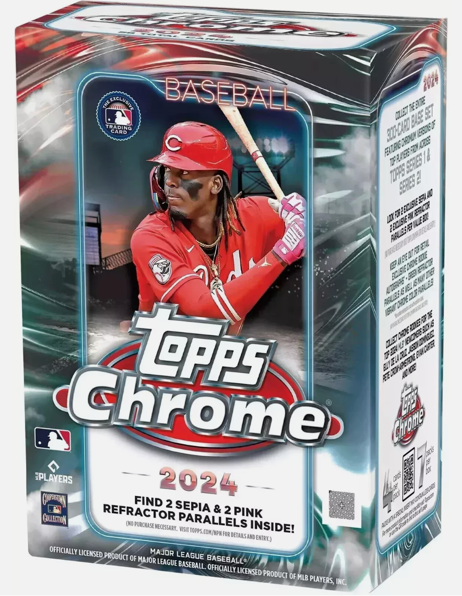 2024 Topps Chrome Baseball Blaster Box