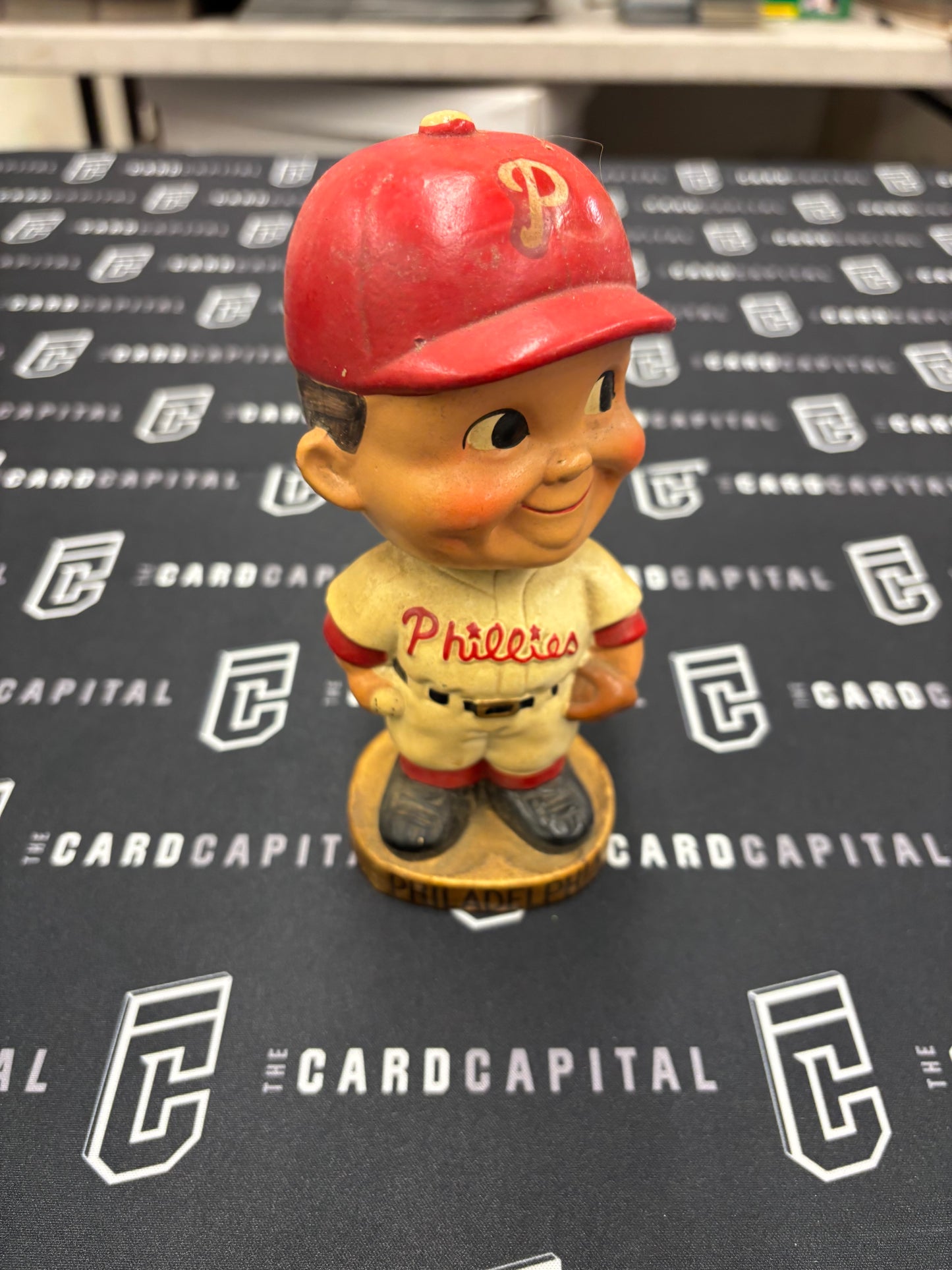 1960's Phillies Nodder Bobblehead Gold Base