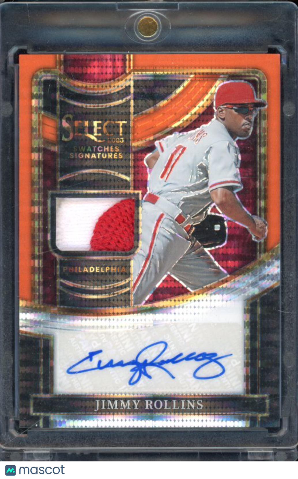 2023 Select Jimmy Rollins Pulsar Patch Auto /3