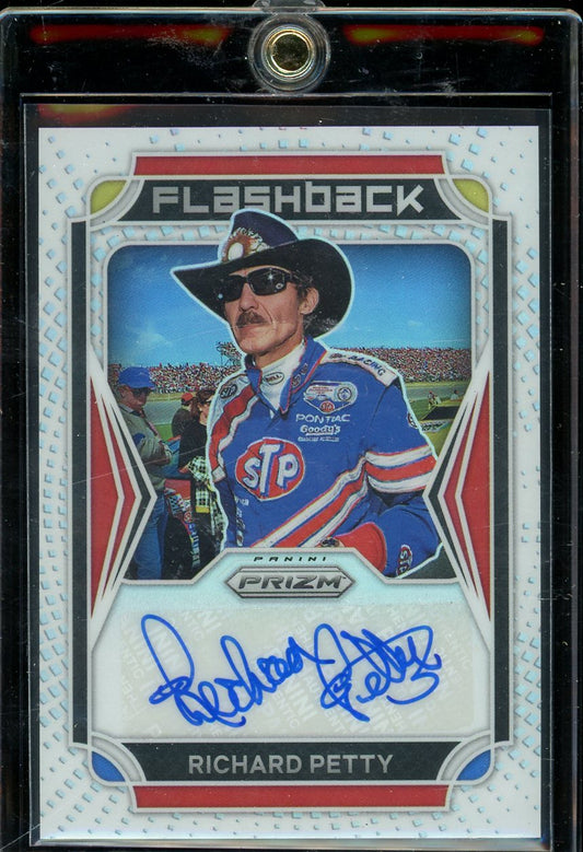 2022 Prizm Richard Petty Flashback White Auto /5