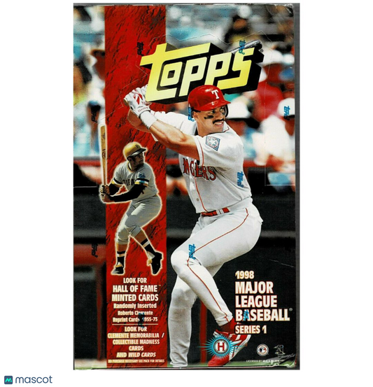 1998 Topps Series 1 Baseball Hobby Box