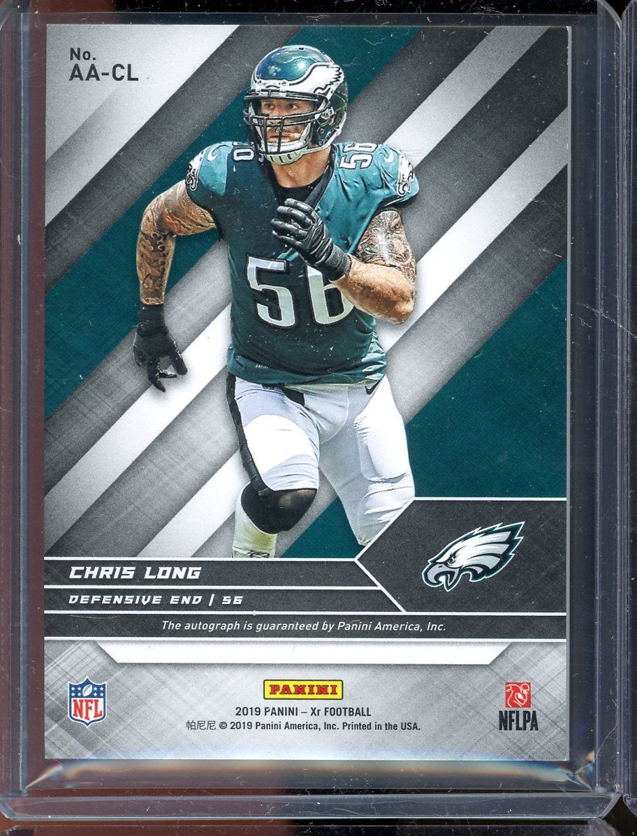 2019 XR Chris Long Acclaimed Auto #AA-CL 1/1