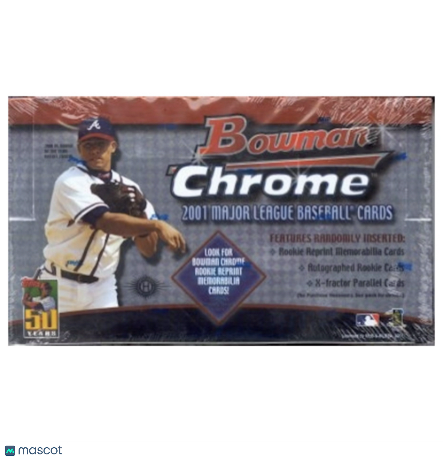 2001 Bowman Chrome Baseball Hobby Box