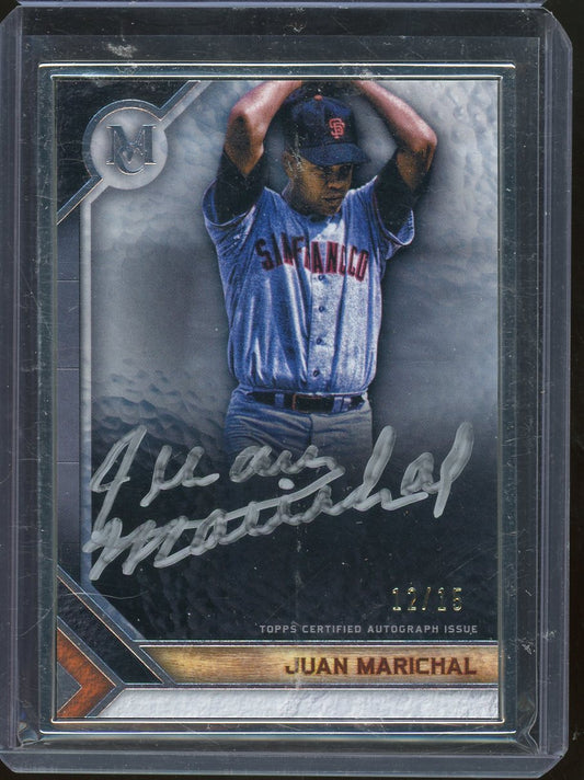 2023 Topps Museum Juan Marichal Silver Framed Silver Ink Auto #MFA-JM /15