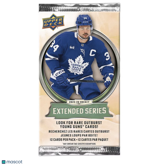 2025-26 Upper Deck Extended Series Hockey Gravity Pack
