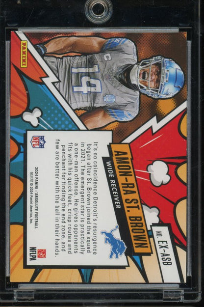 2024 Absolute Amon Ra St. Brown Explosive Sp