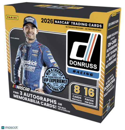 2026 Panini Donruss Racing Hobby Box