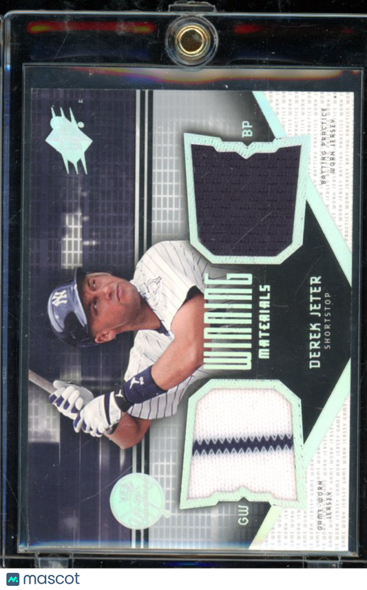 2004 Upper Deck SPX Derek Jeter Winning Materials Patch