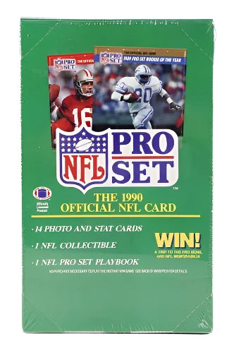 1990 Pro Set Football Hobby Box