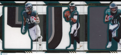2020 Playbook Sanders Hurts Reagor Rookie Booklet /10