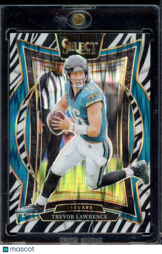 2024 Select Trevor Lawrence Zebra Shock SP