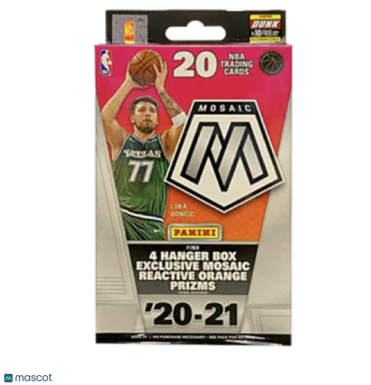 2020-21 Mosaic Basketball Hanger Box