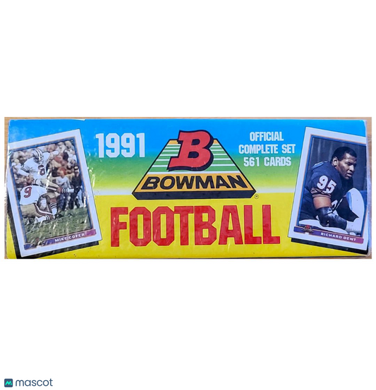 1991 Bowman Football Complete Set Box
