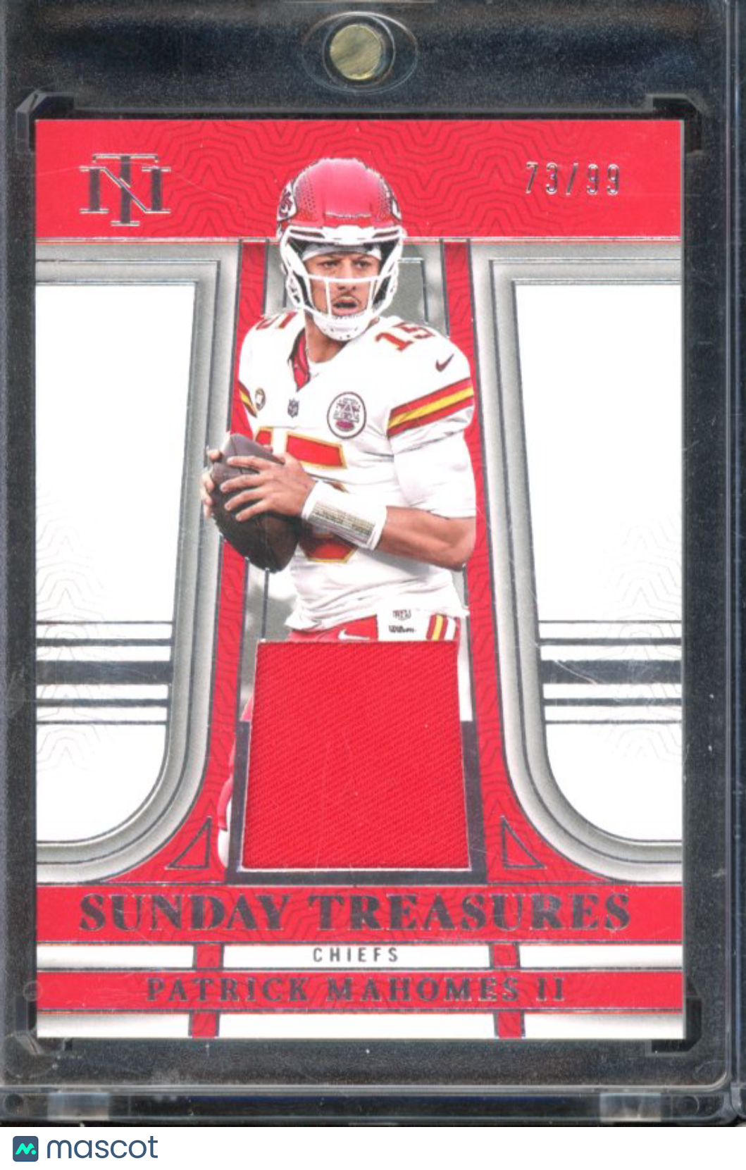 2023 National Treasures Patrick Mahomes Patch /99