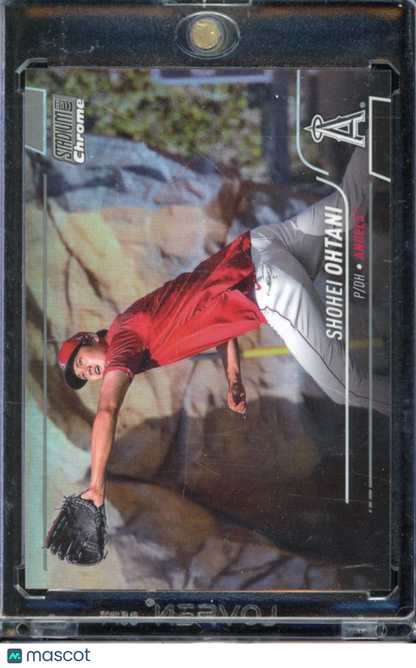 2022 Stadium Club Chrome Shohei Ohtani Refractor Image Variation SP