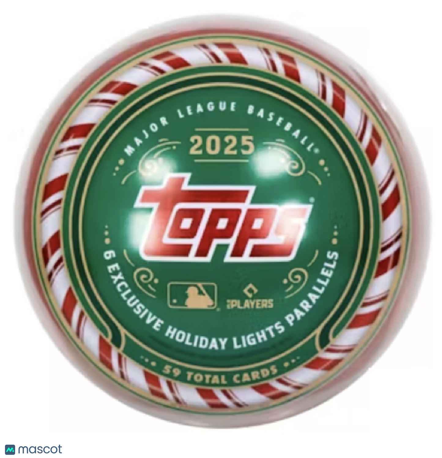 2025 Holiday Baseball Tin