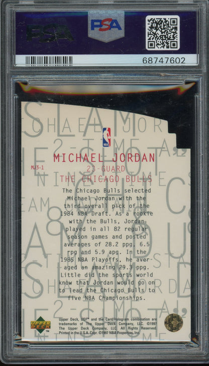 1997 UD3 Michael Jordan PSA 10