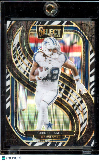 2024 Select Ceedee Lamb Zebra Shock SP