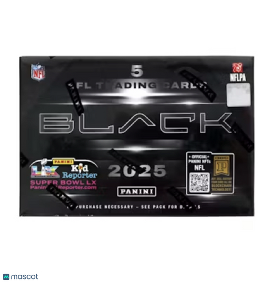 2025 Panini Black Football Hobby Box