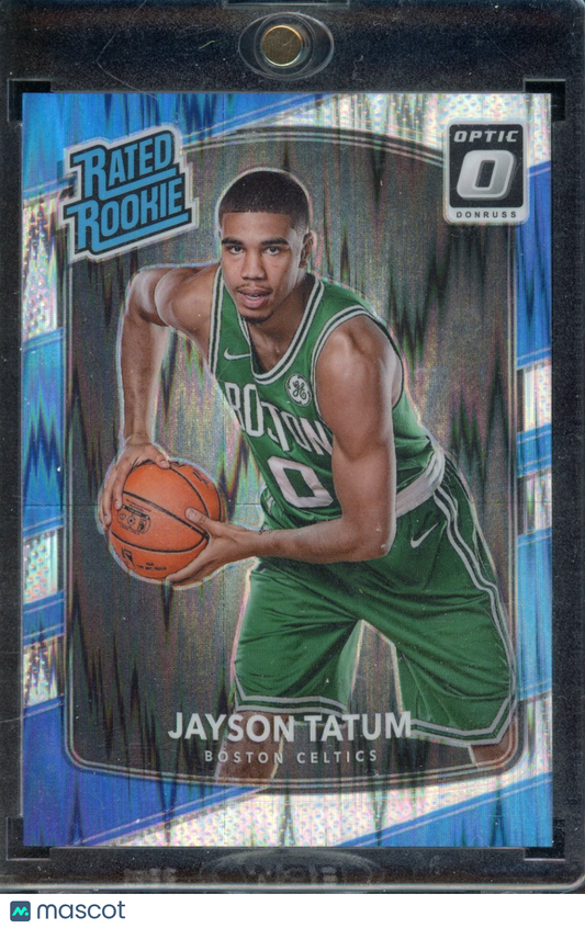 2017-18 Optic Jayson Tatum Rated Rookie Shock