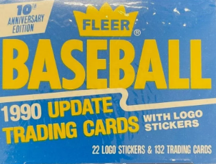 1990 Fleer Update Baseball Traded Set Sealed