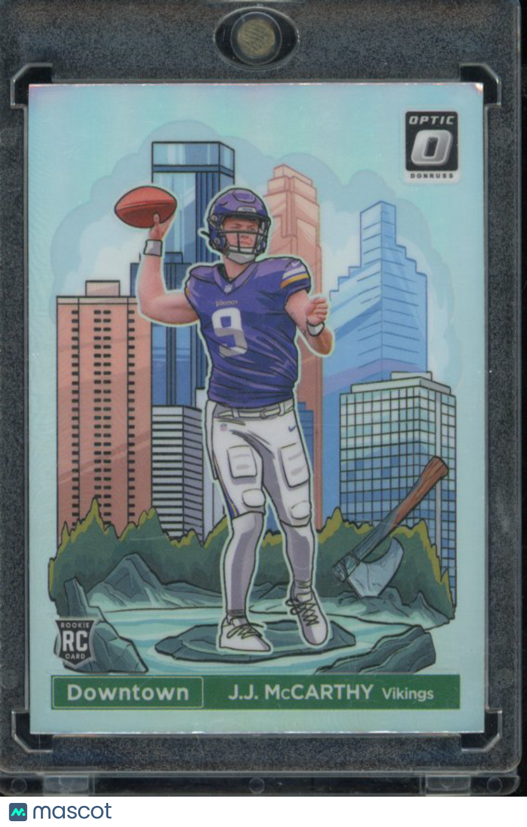 2024 Optic JJ Mccarthy Optic Rookie Downtown Case Hit