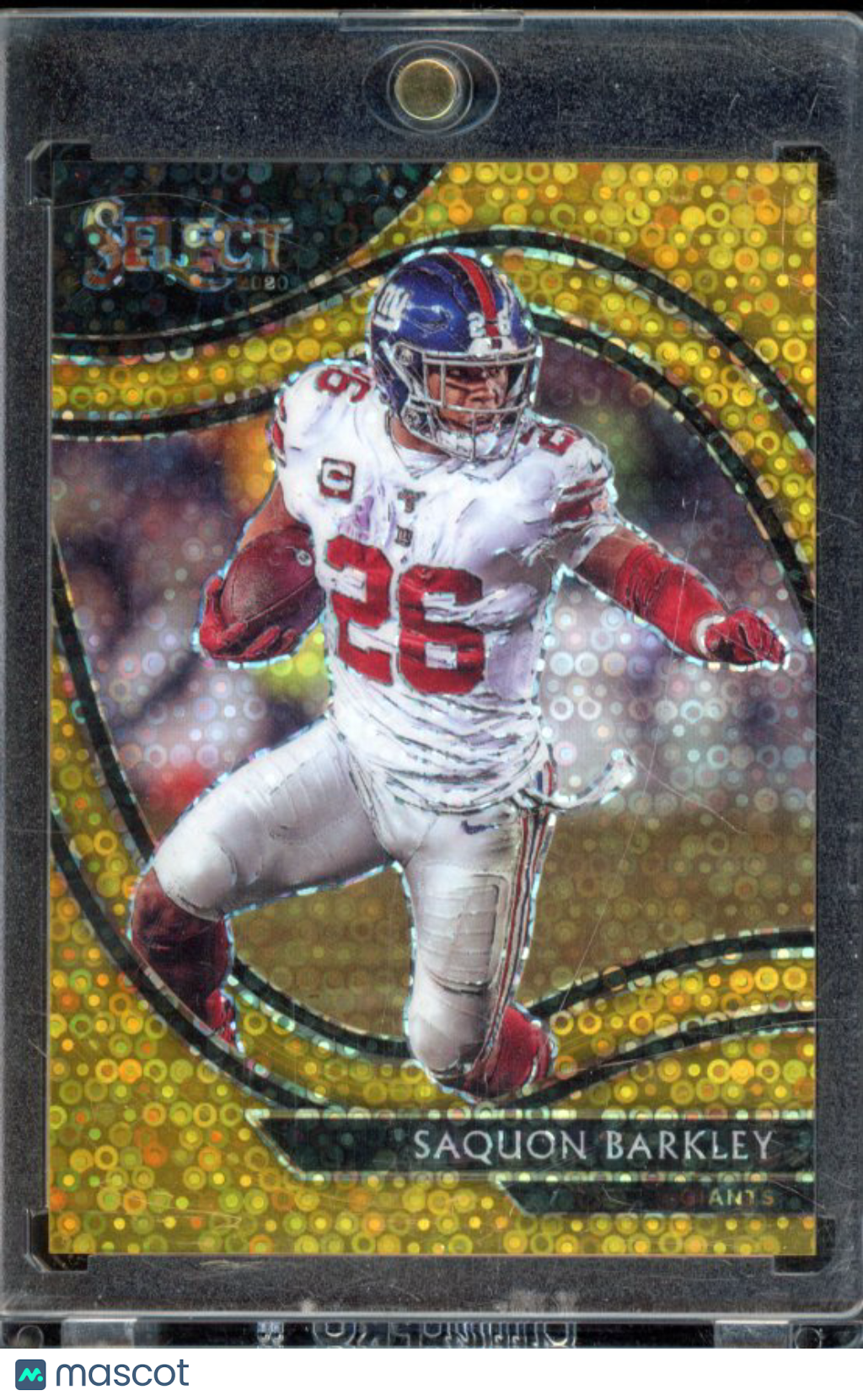 2020 Select Saquon Barkley Gold Disco Field Level /10