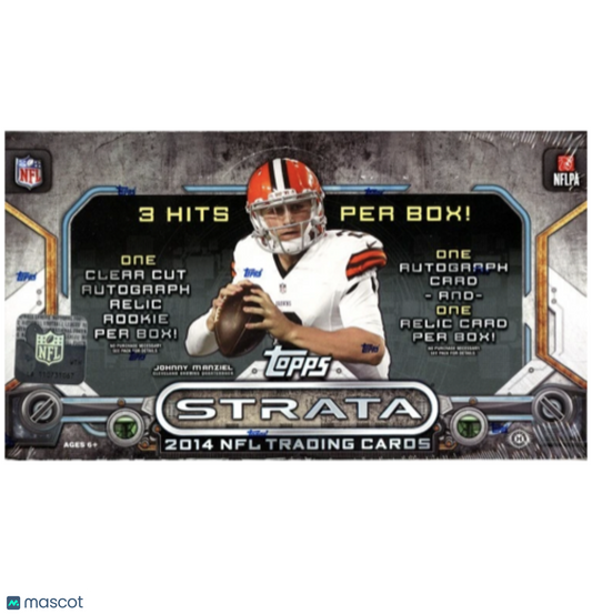 2014 Topps Strata Football Hobby Box