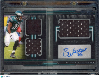 2019 Playbook Brian Westbrook Booklet /49 Patch Auto