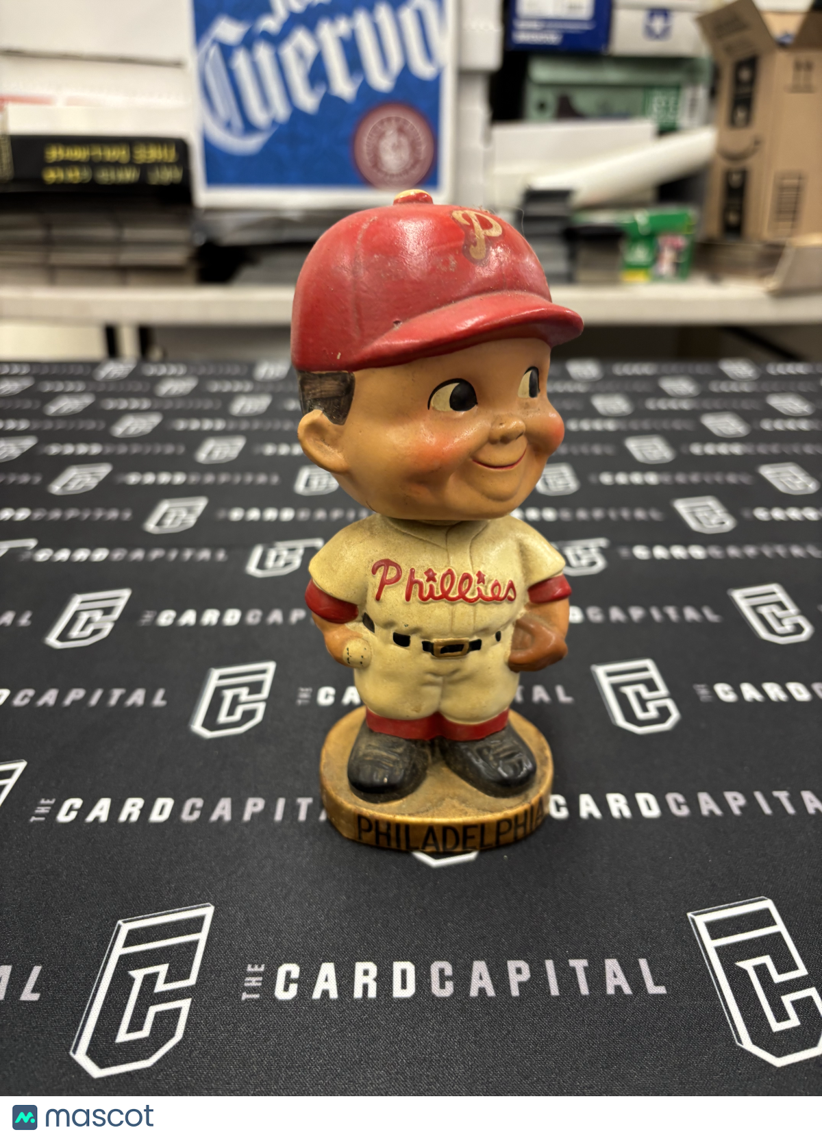 1960's Phillies Nodder Bobblehead Gold Base